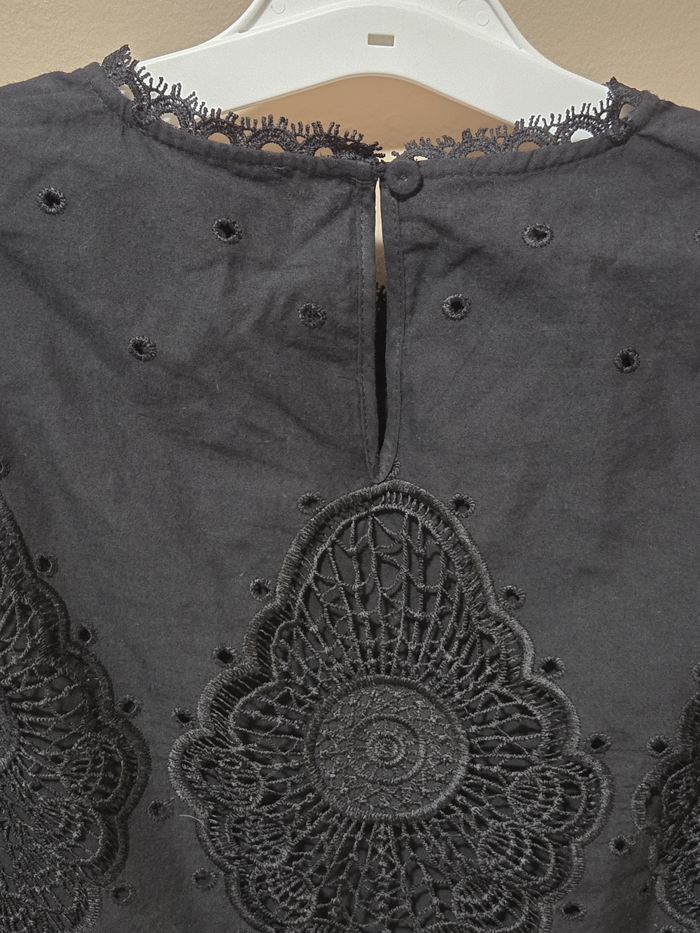 NWT Tuckernuck Black Catalina Lace Midi Dress - Picture 7 of 8